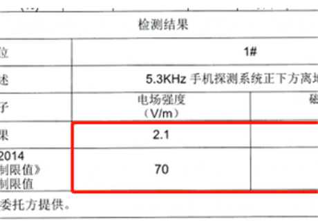 安檢門的輻射其實比手機還小，還有什么理由不裝安檢門呢？